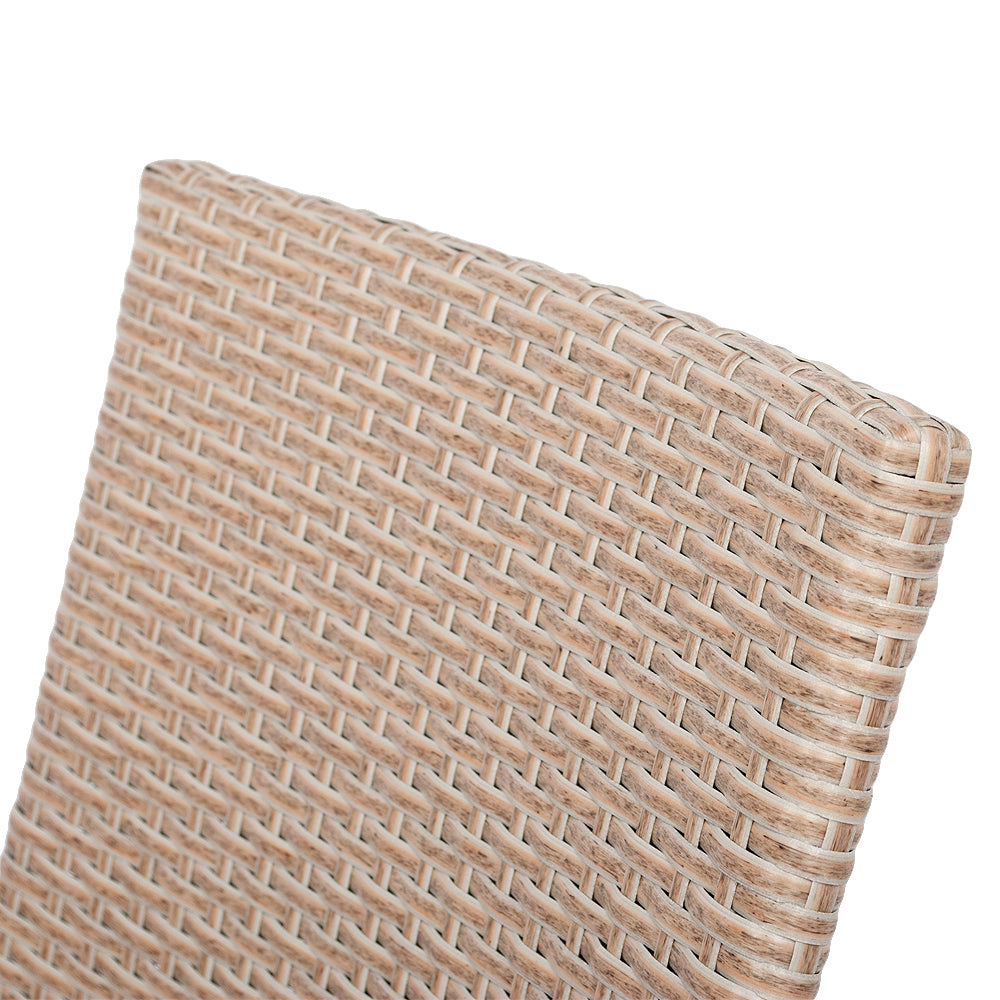 2er-Set Armlehnstuhl HELEN Polyrattan Natural