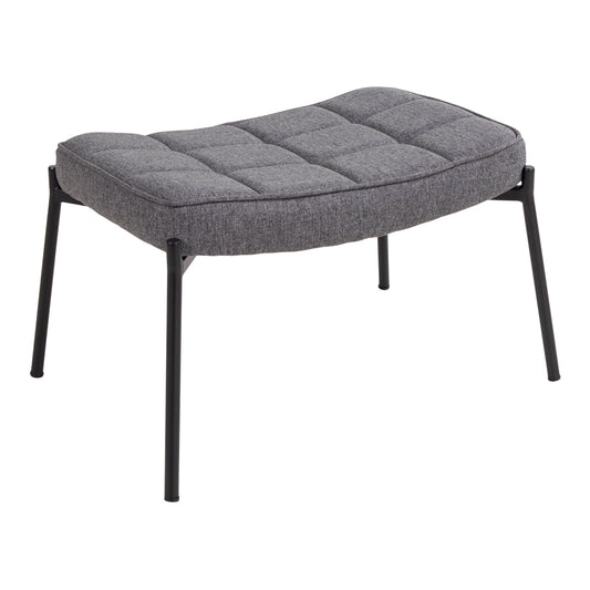 CORDERO Fußstütze in grau mit schwarzen Beinen