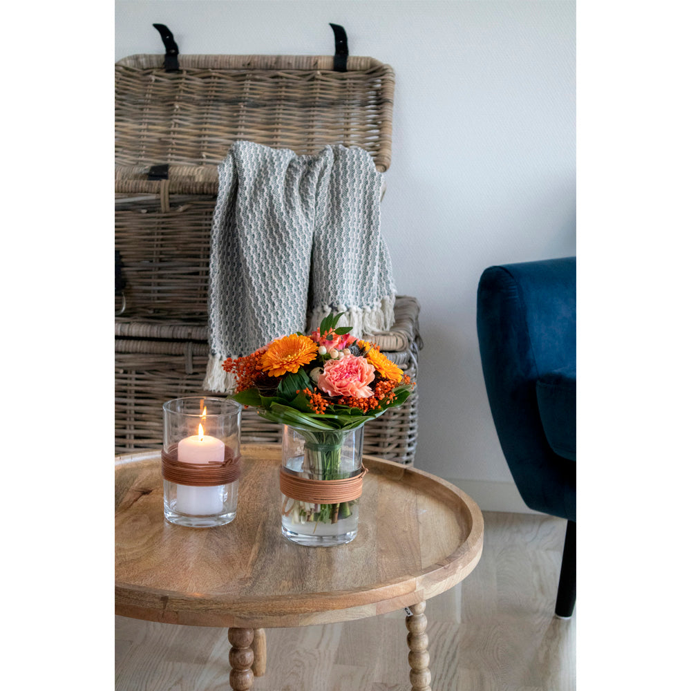 Design Couchtisch UMMA Mangoholz ca.D60cm