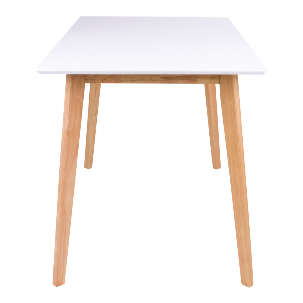 Design Esstisch BOJENS weiss/natural ca.120x70cm Skandinavisch