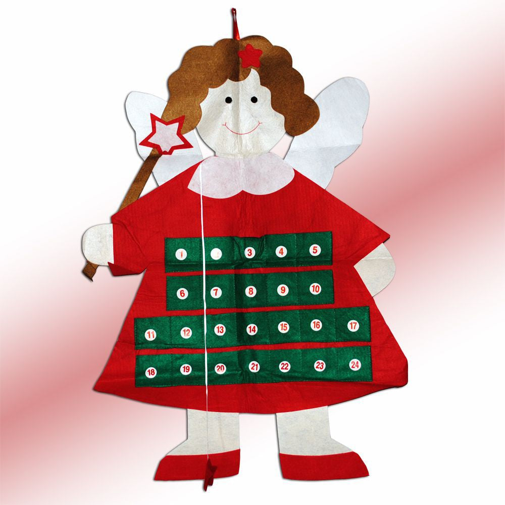 Adventskalender ENGEL Weihnachtskalender aus Filz