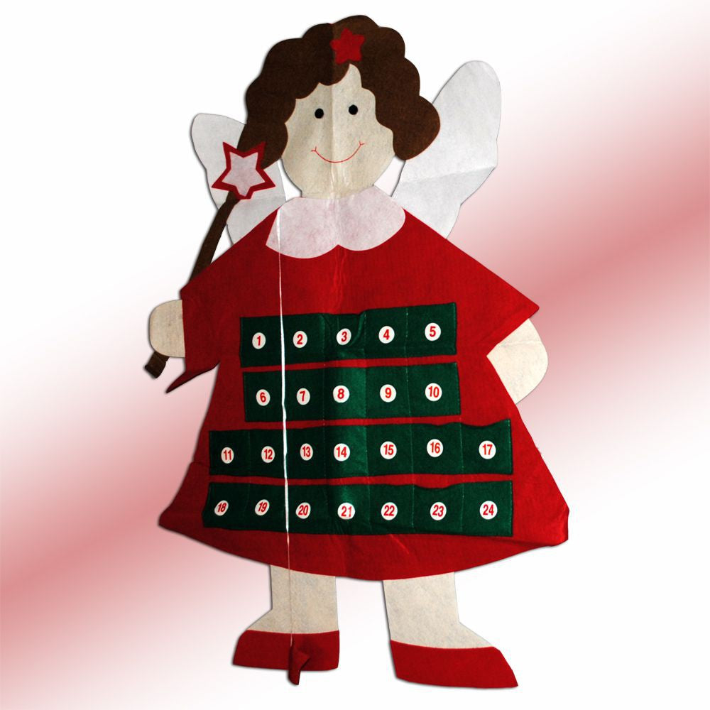 Adventskalender ENGEL Weihnachtskalender aus Filz