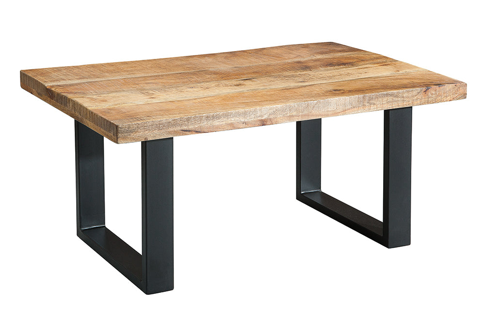 Massiver Couchtisch ARTE 100cm natural Mango-Holz