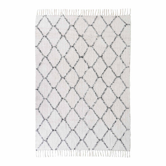 Moderner Teppich RUGGO Baumwolle mit Druck 180x120 cm