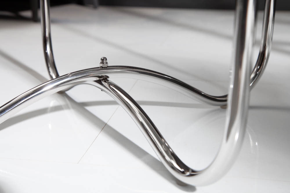 Moderner Beistelltisch MAMO abnehmbare Marmor-Platte ca.D43cm