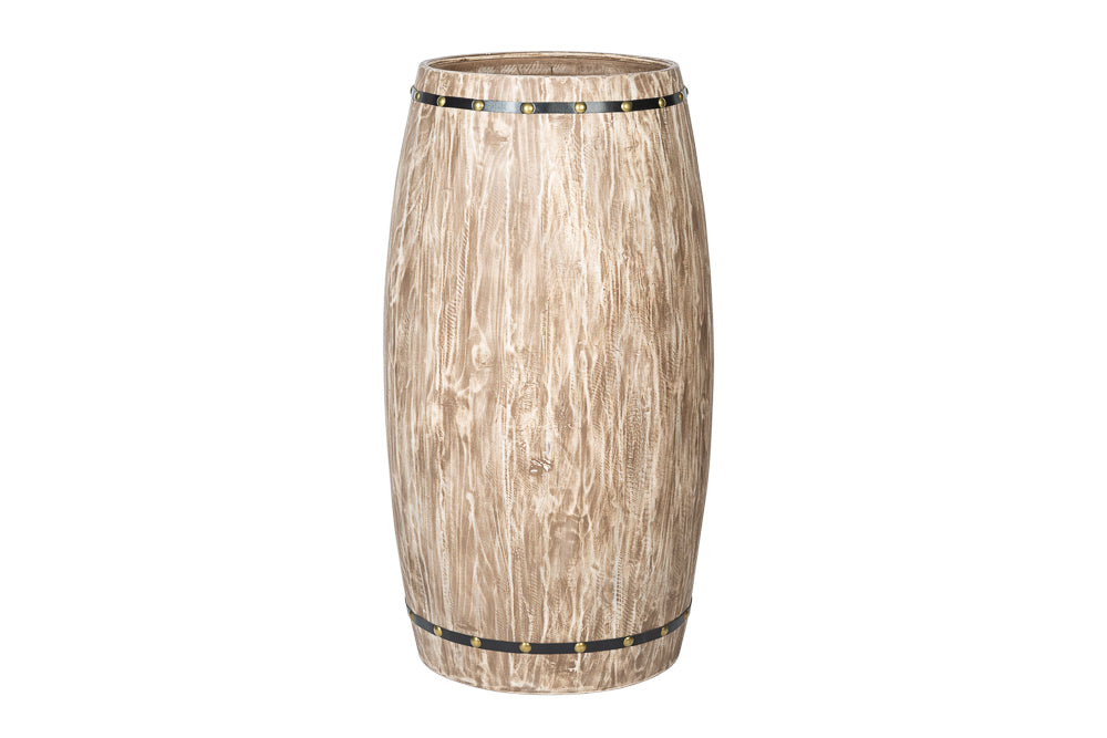 Flaschenregal BOTELLA 97cm natur Weinfass Pienienholz