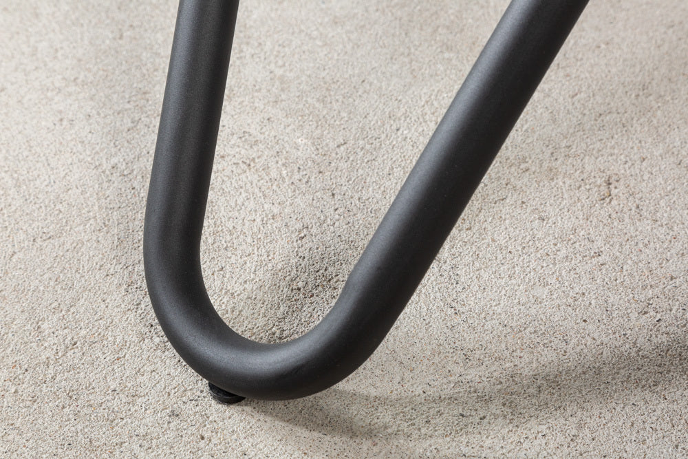 Eleganter Esstisch PARMA 120cm anthrazit Keramik Made-in-Italy