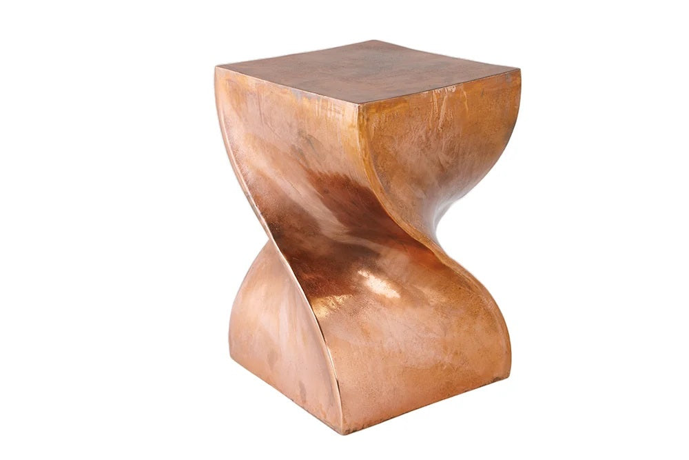 Design Beistelltisch GIRO Aluminium 45cm kupfer