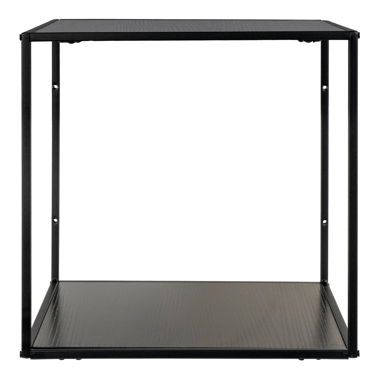 Modernes Wandregal LEVEN schwarz