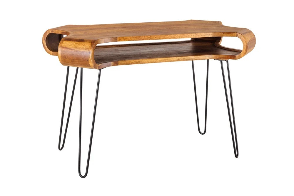 Extravaganter Schreibtisch LIVE-RANIC ca.120cm Palisander-Holz