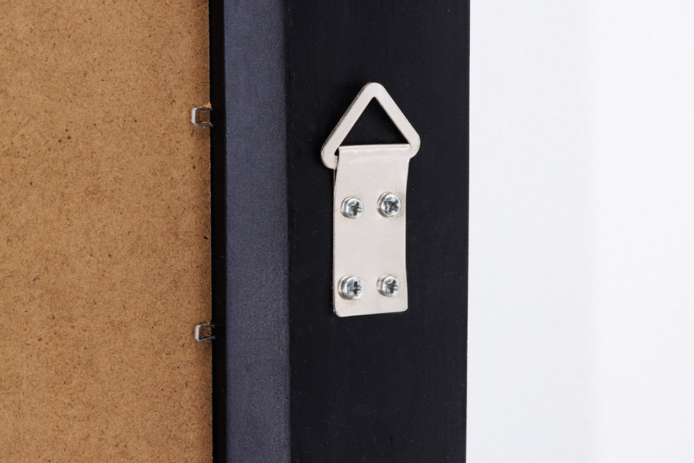 Design Rundbogen Spiegel 160x80cm FORMOSA schwarz Wandspiegel