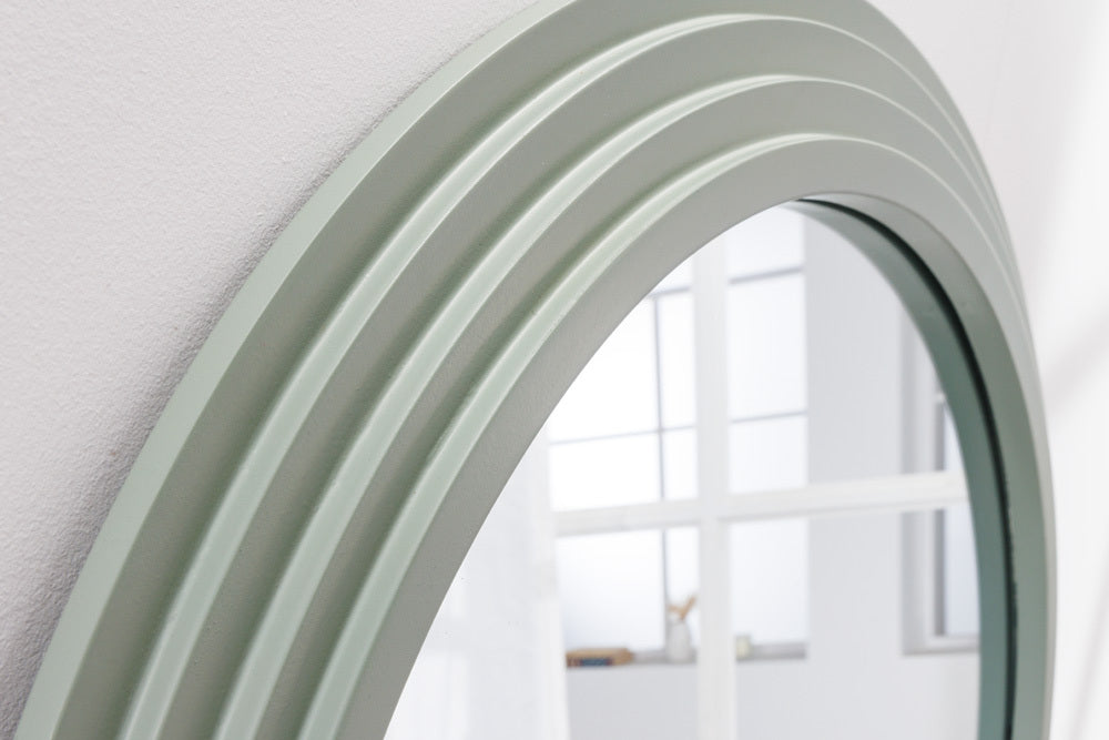 Extravaganter Rundbogen Design Spiegel 160x80cm FORMOSA grün