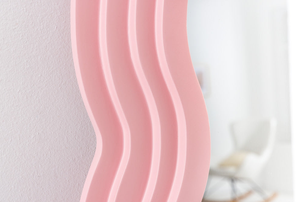 Extravaganter Rundbogen Design Spiegel 160x80cm FORMOSA rosa