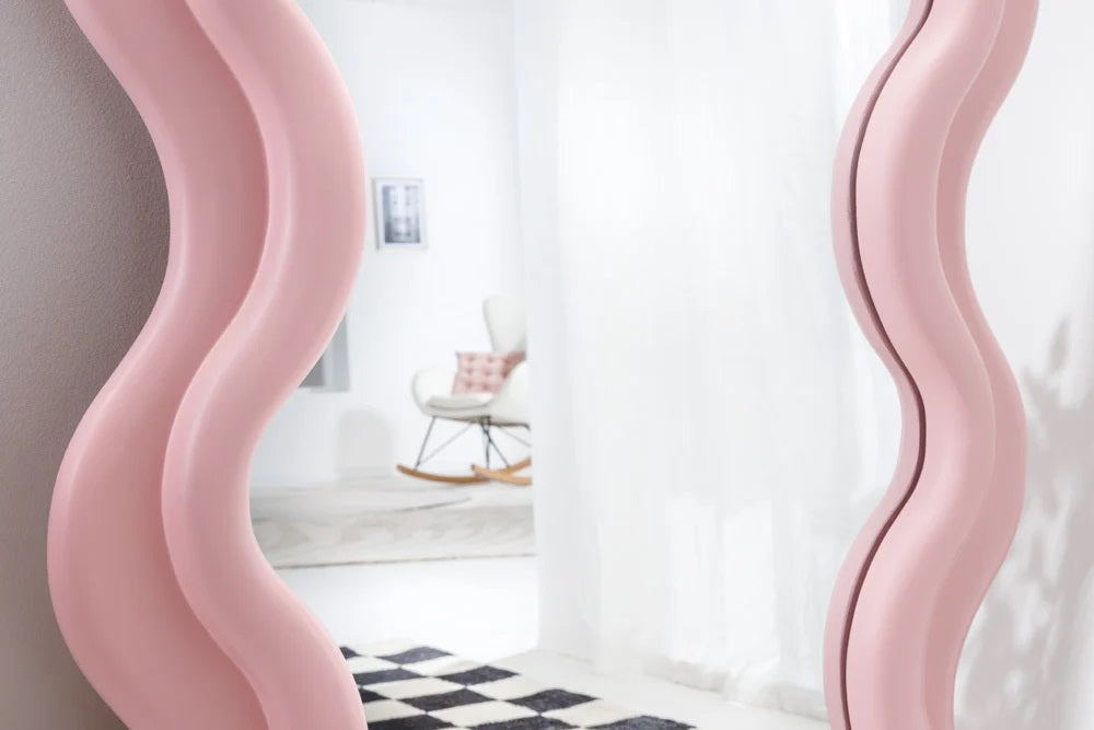 Extravaganter Design Spiegel 160x70cm FORMOSA rosa