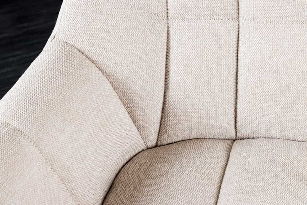 Moderne Sitzbank LYON 165cm mit Lehnen champagner beige