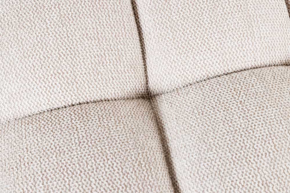 Moderne Sitzbank LYON 165cm mit Lehnen champagner beige