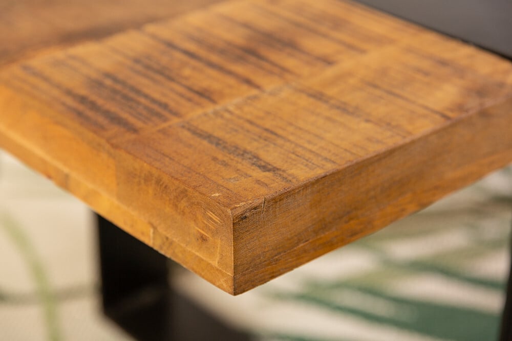 Massiver Couchtisch ARTE-PLUS 100cm natural Mango-Holz