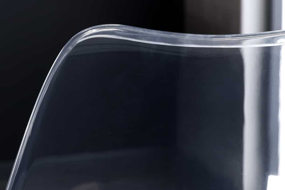 4er Set Design-Klassiker Stuhl NORWAY transparent schwarz Buchenholz