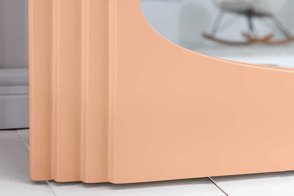 Extravaganter Rundbogen Design Spiegel 160x80cm FORMOSA apricot