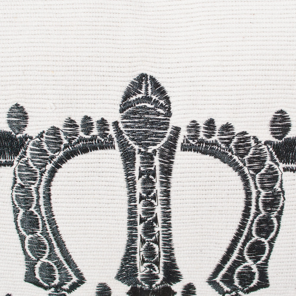 Besticktes Dekokissen KEEP CALM inkl. Füllung 42x42cm