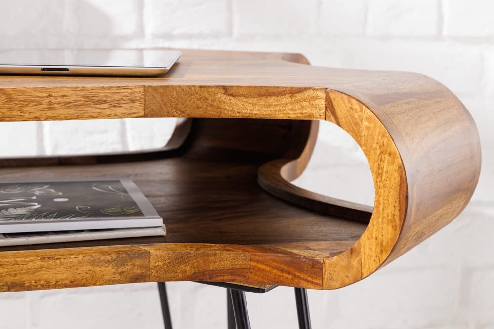 Extravaganter Schreibtisch LIVE-RANIC ca.120cm Palisander-Holz