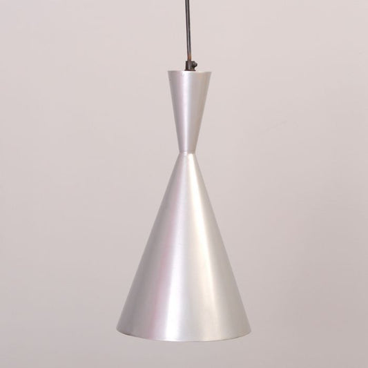 Hängeleuchte JAMIE im Industriedesign silber