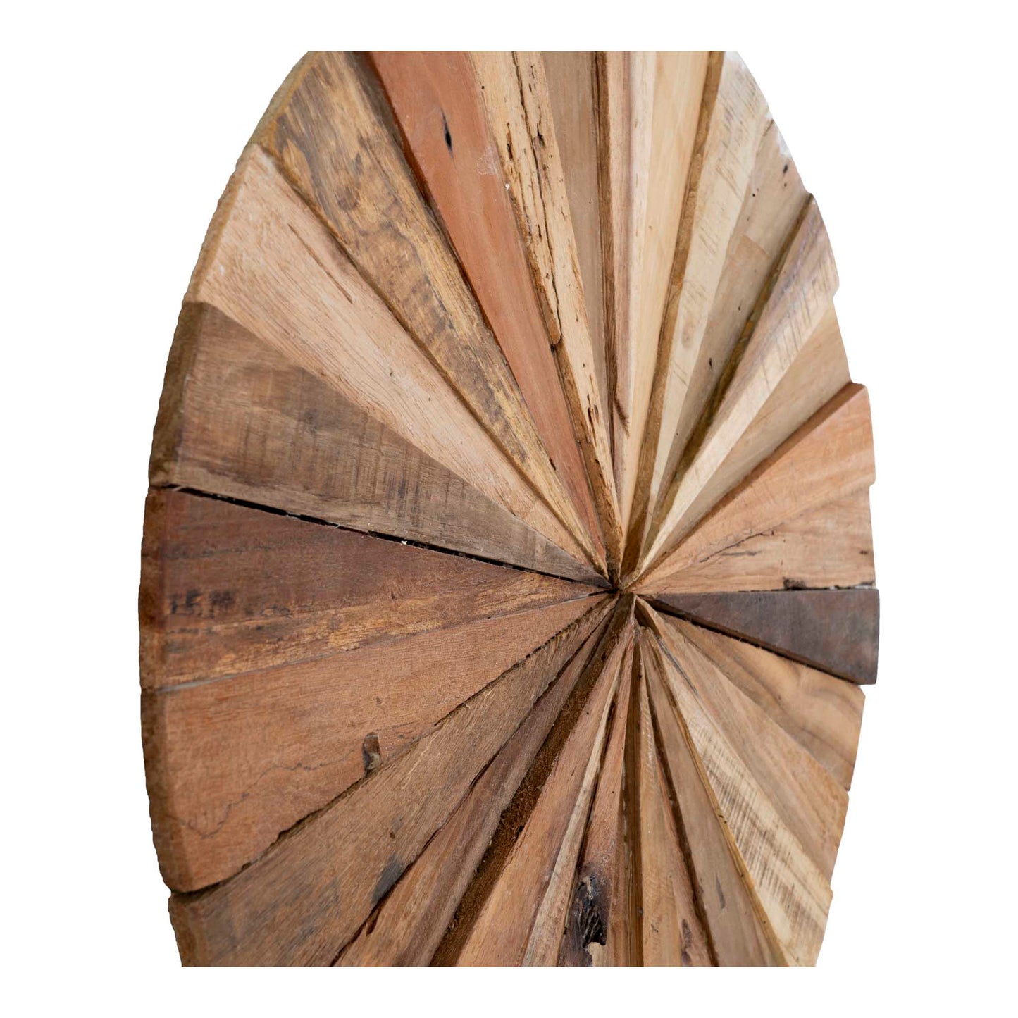Wand Dekoration MUNDO Teak rund ca.D60cm