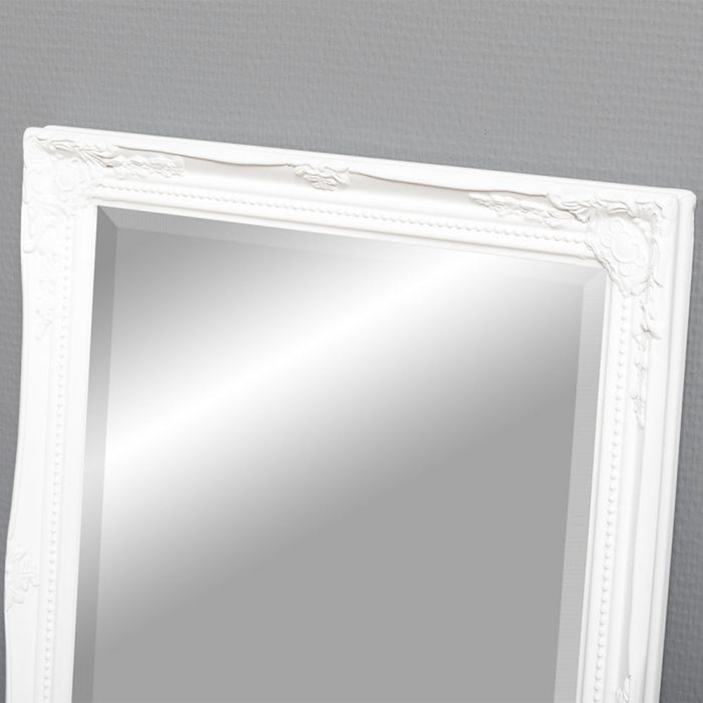 Spiegel GRACY barock Antik-Weiß 170x40cm