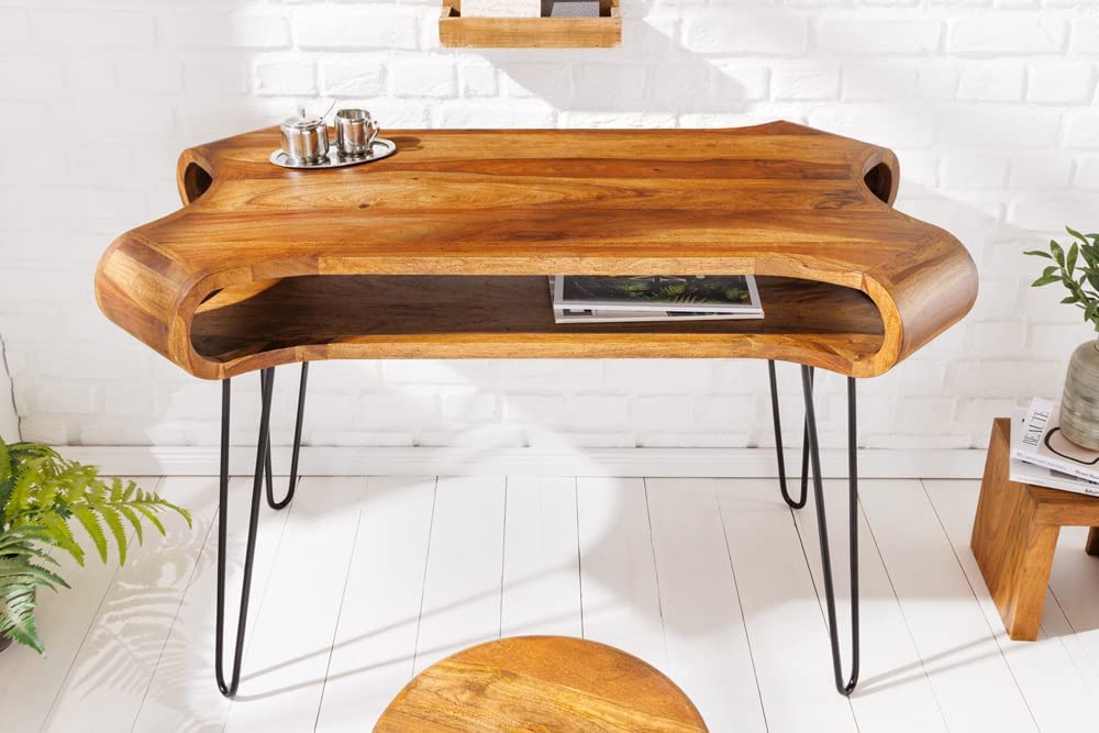 Extravaganter Schreibtisch LIVE-RANIC ca.120cm Palisander-Holz