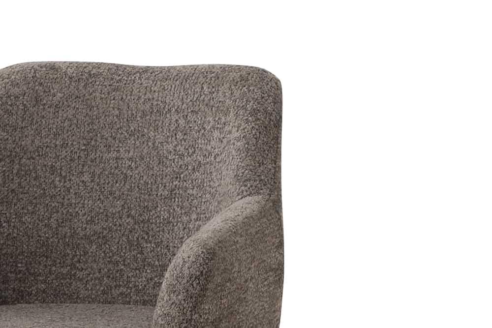 Komfortstuhl mit Drehfunktion BIENTO braun grau 180° Auto-Return