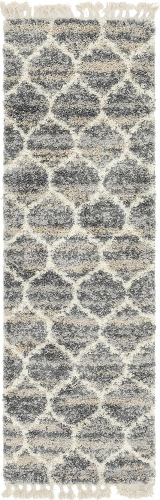 Teppich "Top Shag" Läufer Grau 80x250 cm