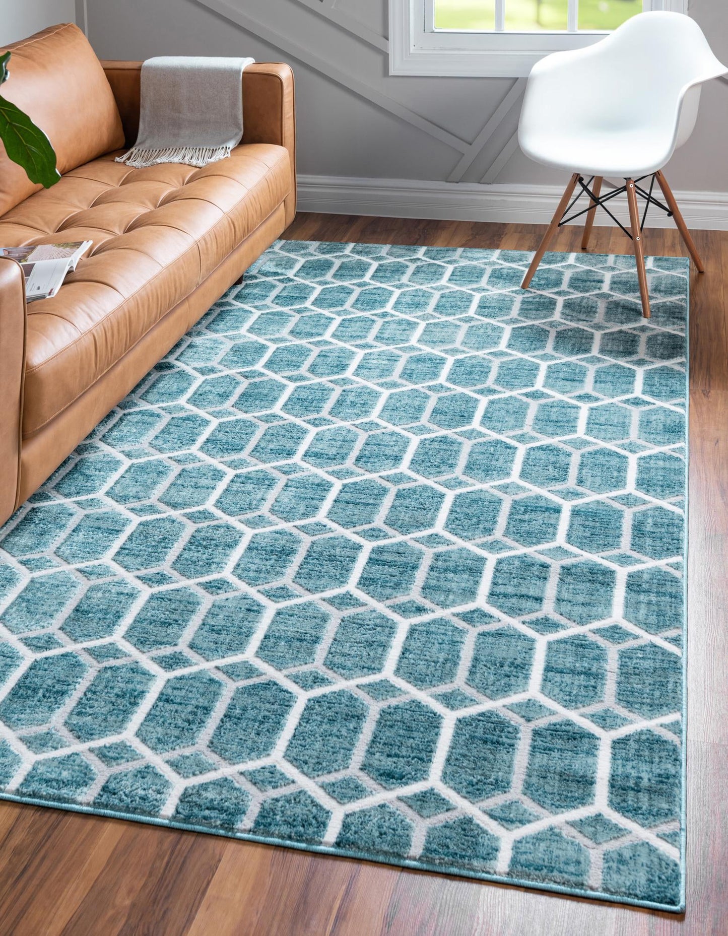 Teppich "TiTan Trell" Rechteckig Blau 150x245 cm