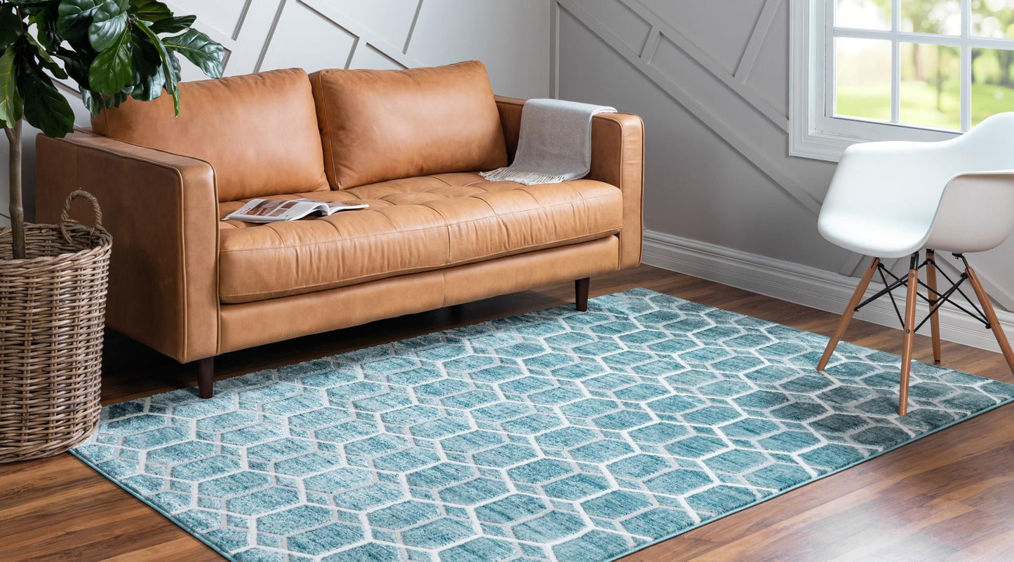 Teppich "TiTan Trell" Rechteckig Blau 150x245 cm