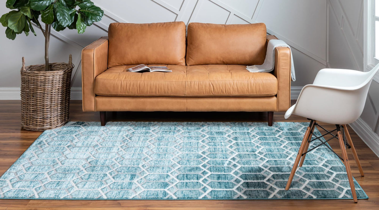 Teppich "TiTan Trell" Rechteckig Blau 150x245 cm