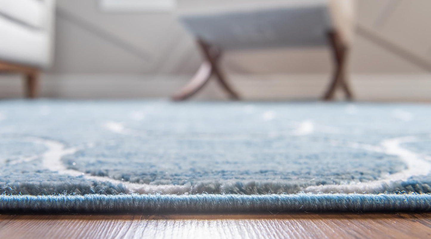 Teppich "TiTan Trellis" Rechteckig Blau verschiedene Größen