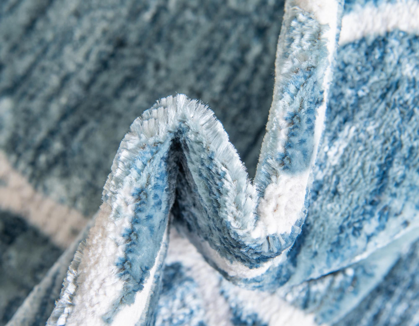 Teppich "TiTan Trellis" Rechteckig Blau verschiedene Größen