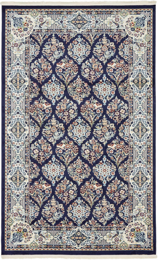 Teppich "Almas" Rechteckig Marineblau 150x245 cm