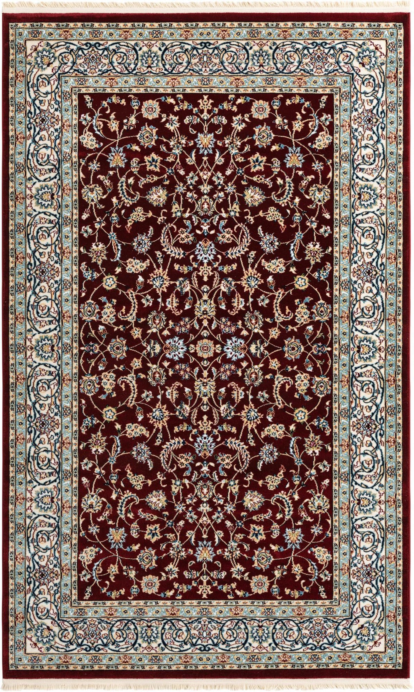 Teppich "Almas" Rechteckig Dunkelrot 150x245 cm