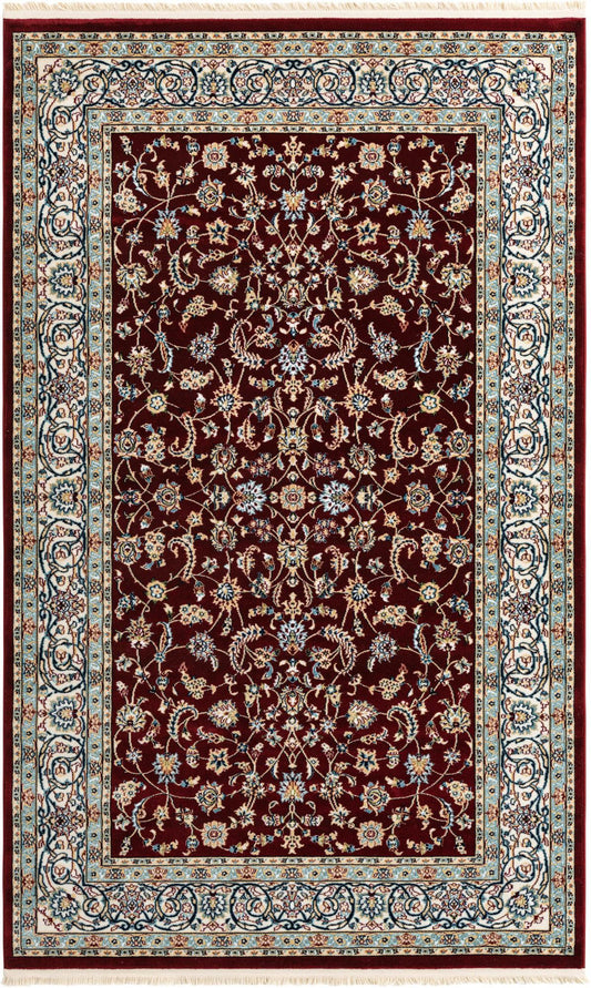 Teppich "Almas" Rechteckig Dunkelrot 150x245 cm