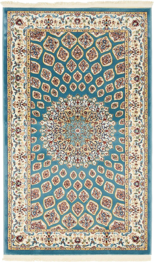 Teppich "Almas" Rechteckig Blau 90x150 cm
