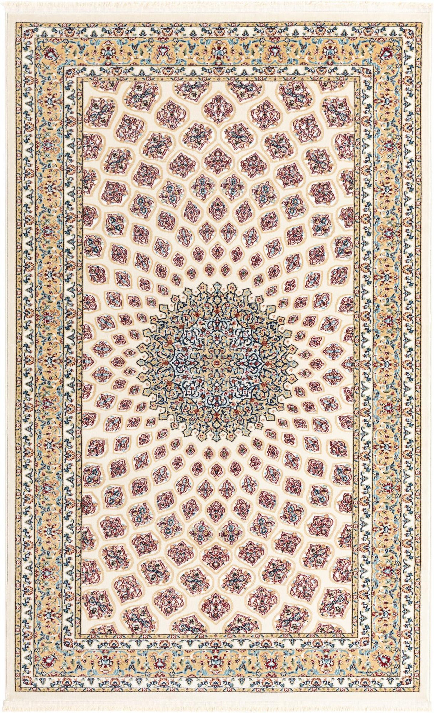 Teppich "Almas" Rechteckig Elfenbein 150x245 cm