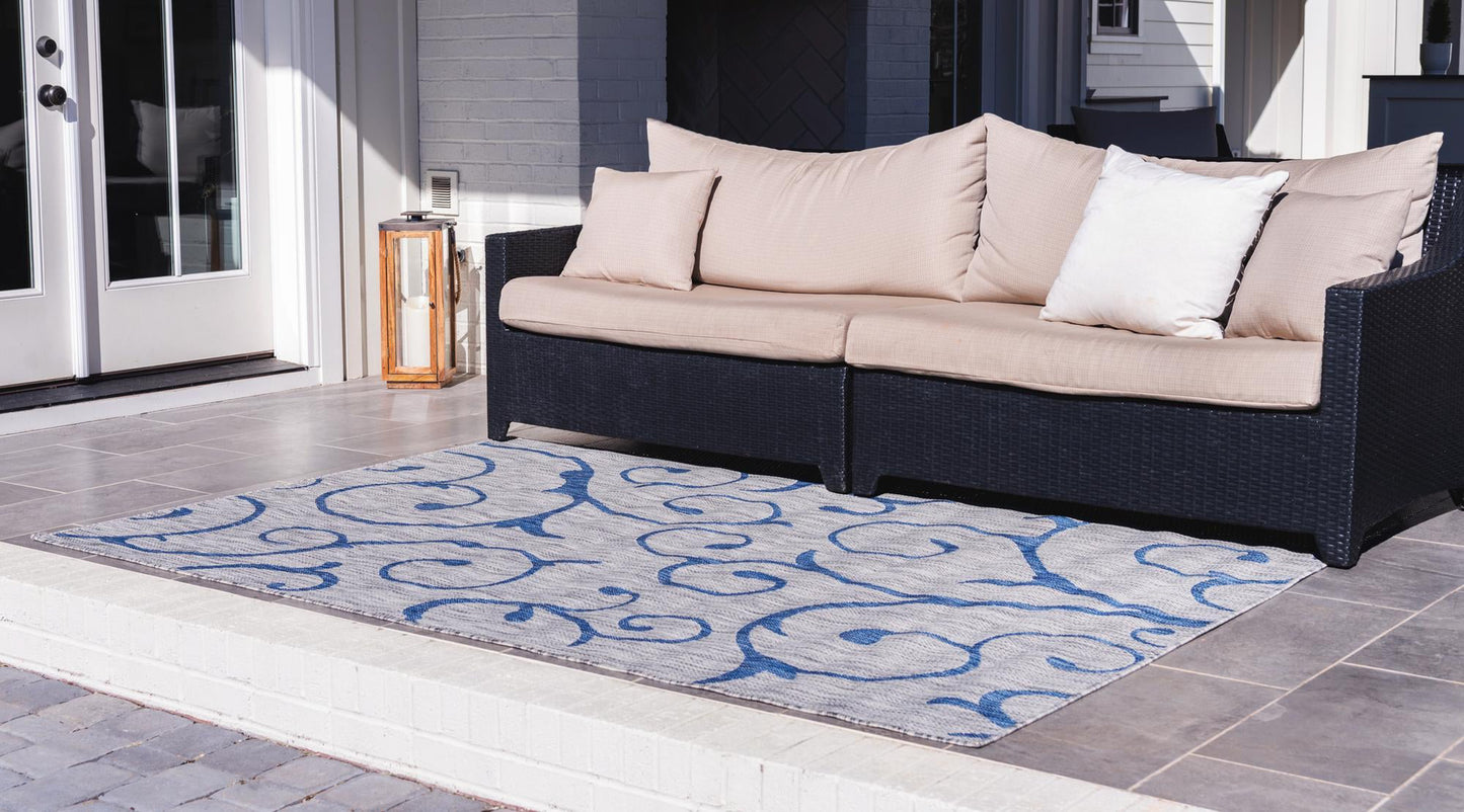 Teppich OUTDOOR BEAUTIES Rechteckig Hellgrau 150x245 cm