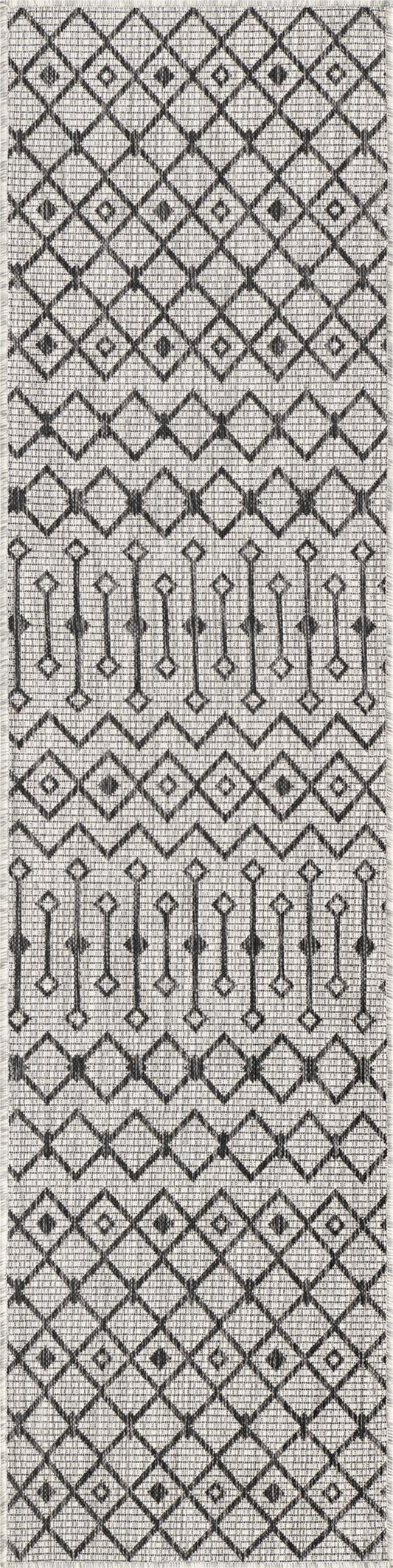Teppich "OUTDOOR CIATO" Läufer Hellgrau 60x245 cm