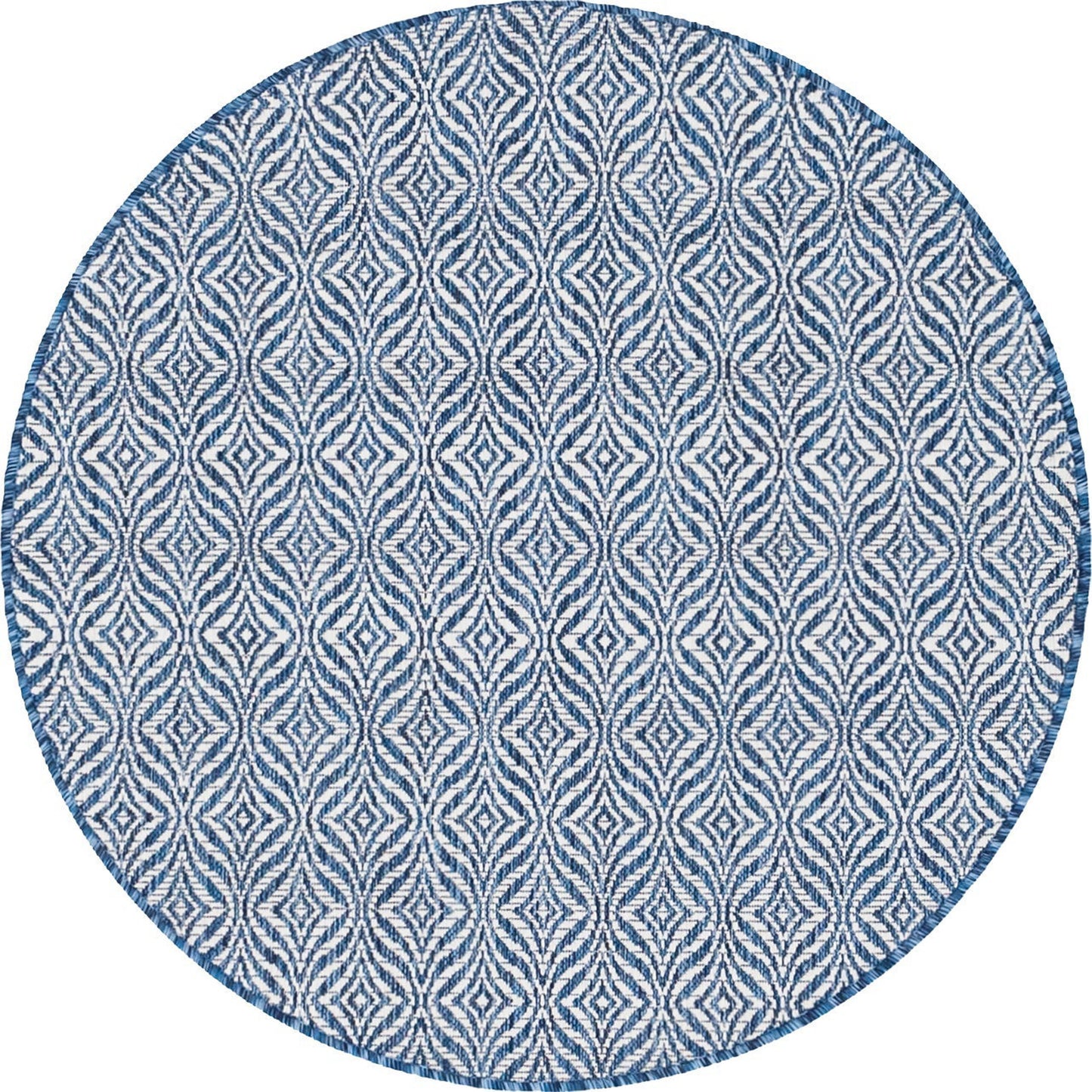 Teppich "OUTDOOR CIATO" Rund Marineblau 120x120 cm