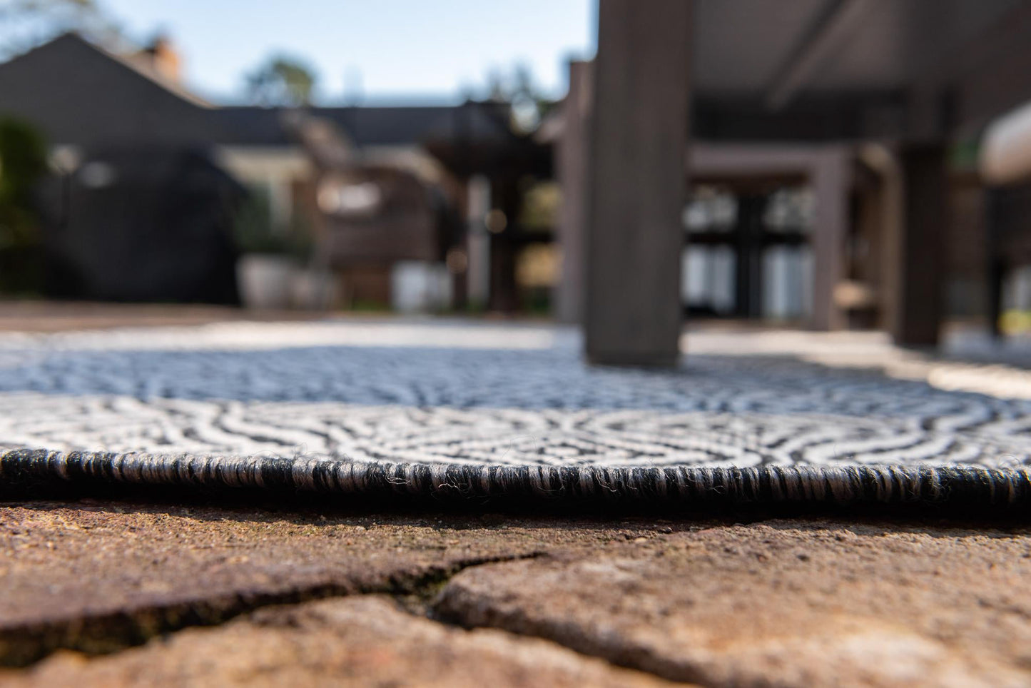 Carpet "OUTDOOR CIATO" RecTangular Charcoal 150x245 cm