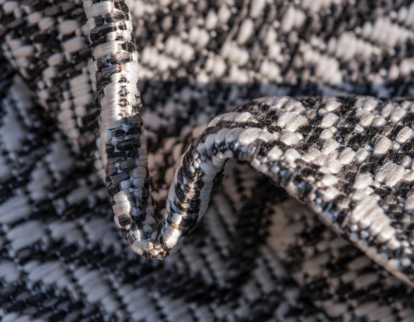 Carpet "OUTDOOR CIATO" RecTangular Charcoal 150x245 cm
