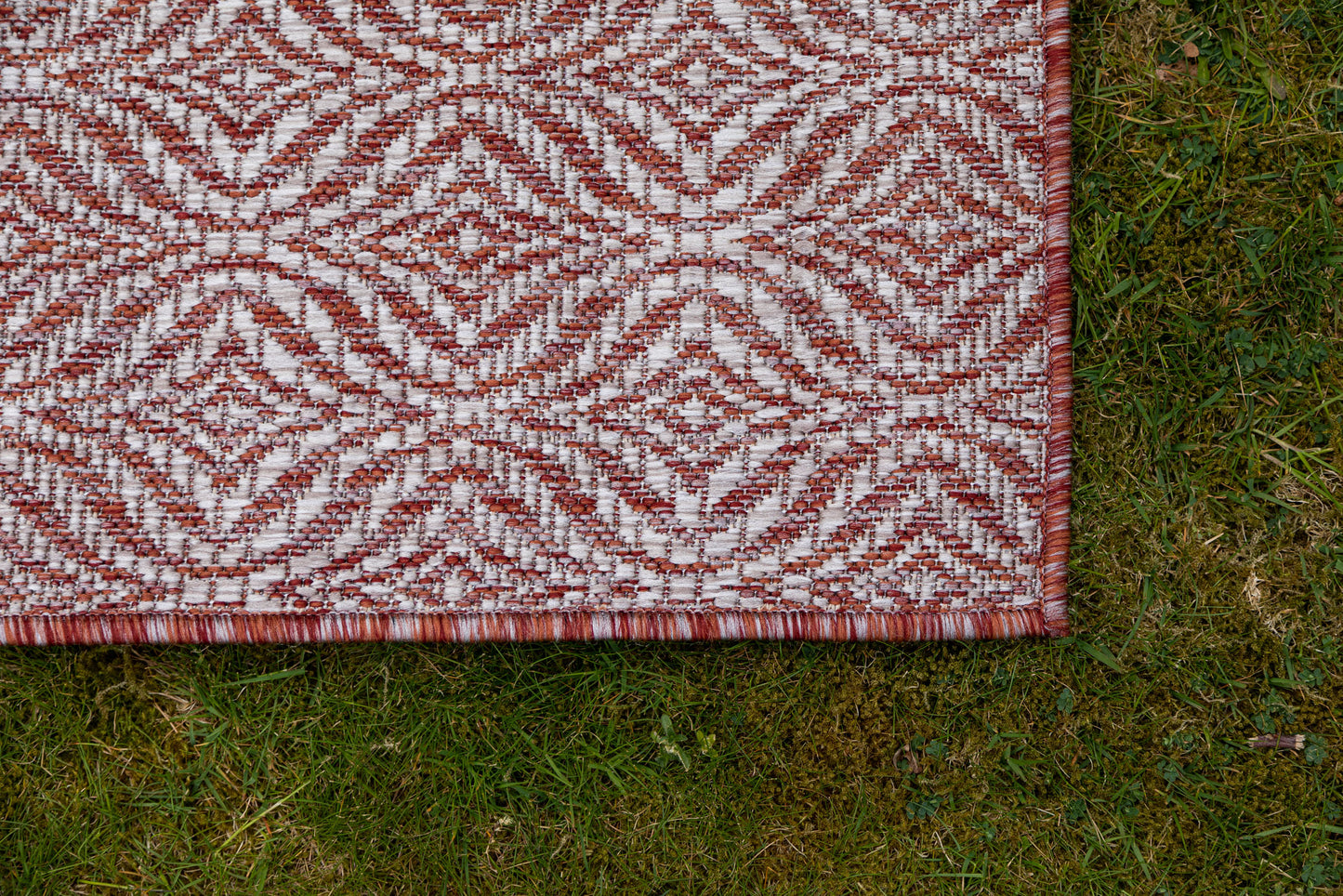 Teppich OUTDOOR CIATO Rechteckig Rostrot 150x245 cm