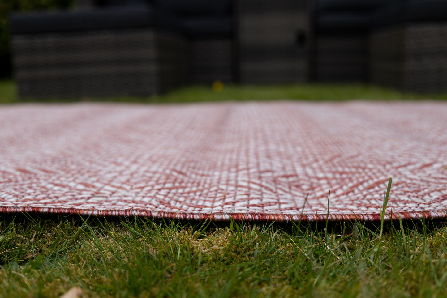 Teppich OUTDOOR CIATO Rechteckig Rostrot 150x245 cm