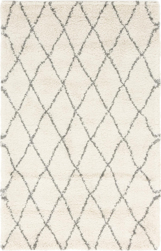 Teppich "MARA Shaggy" Rechteckig Ivory 150x245 cm
