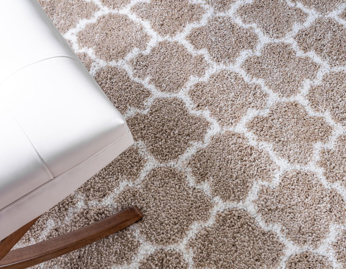 Teppich "MARA Shaggy" Rechteckig Beige-Grau diverse Größen
